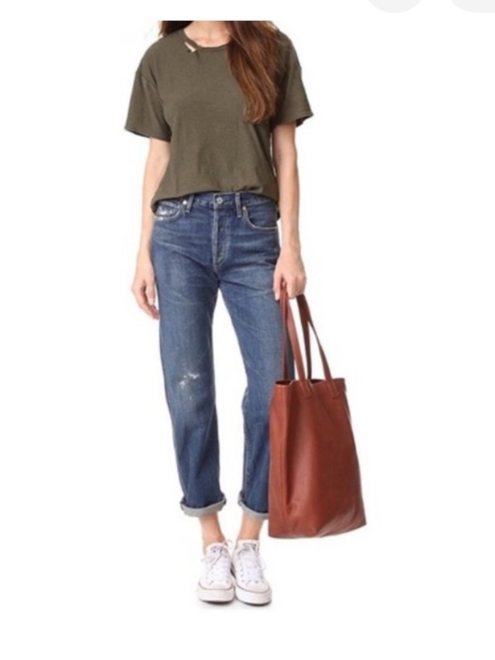 Citizens of Humanity Cora High Rise Relaxed Crop Jeans